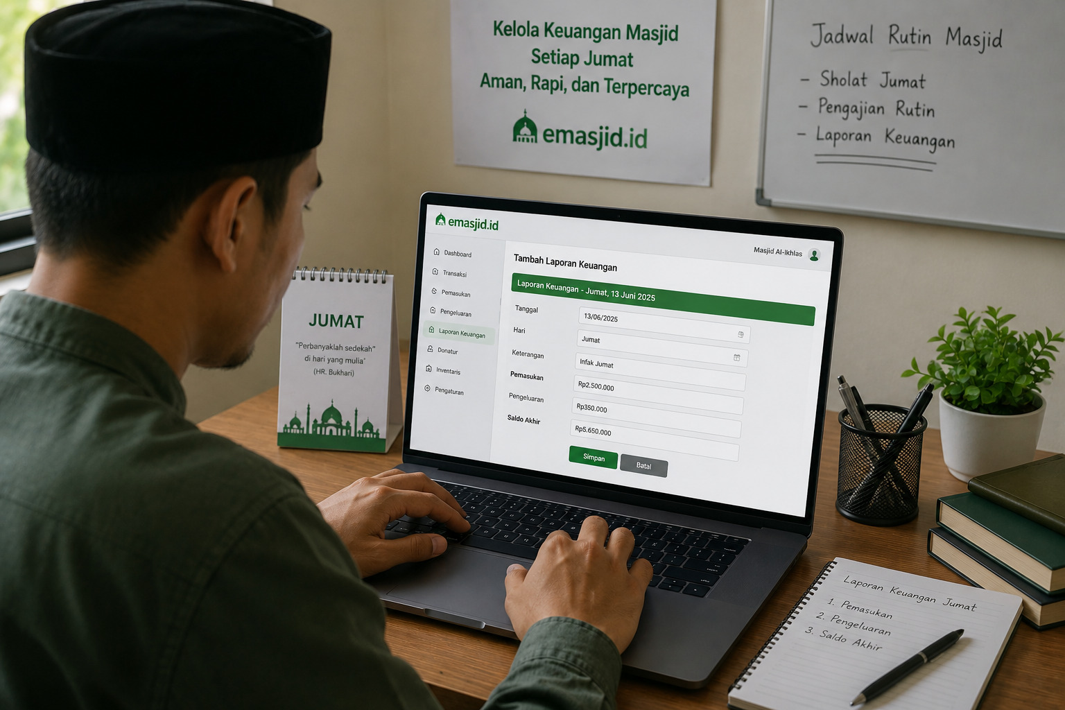 Cara Membuat Laporan Keuangan Masjid yang Mudah Dipahami