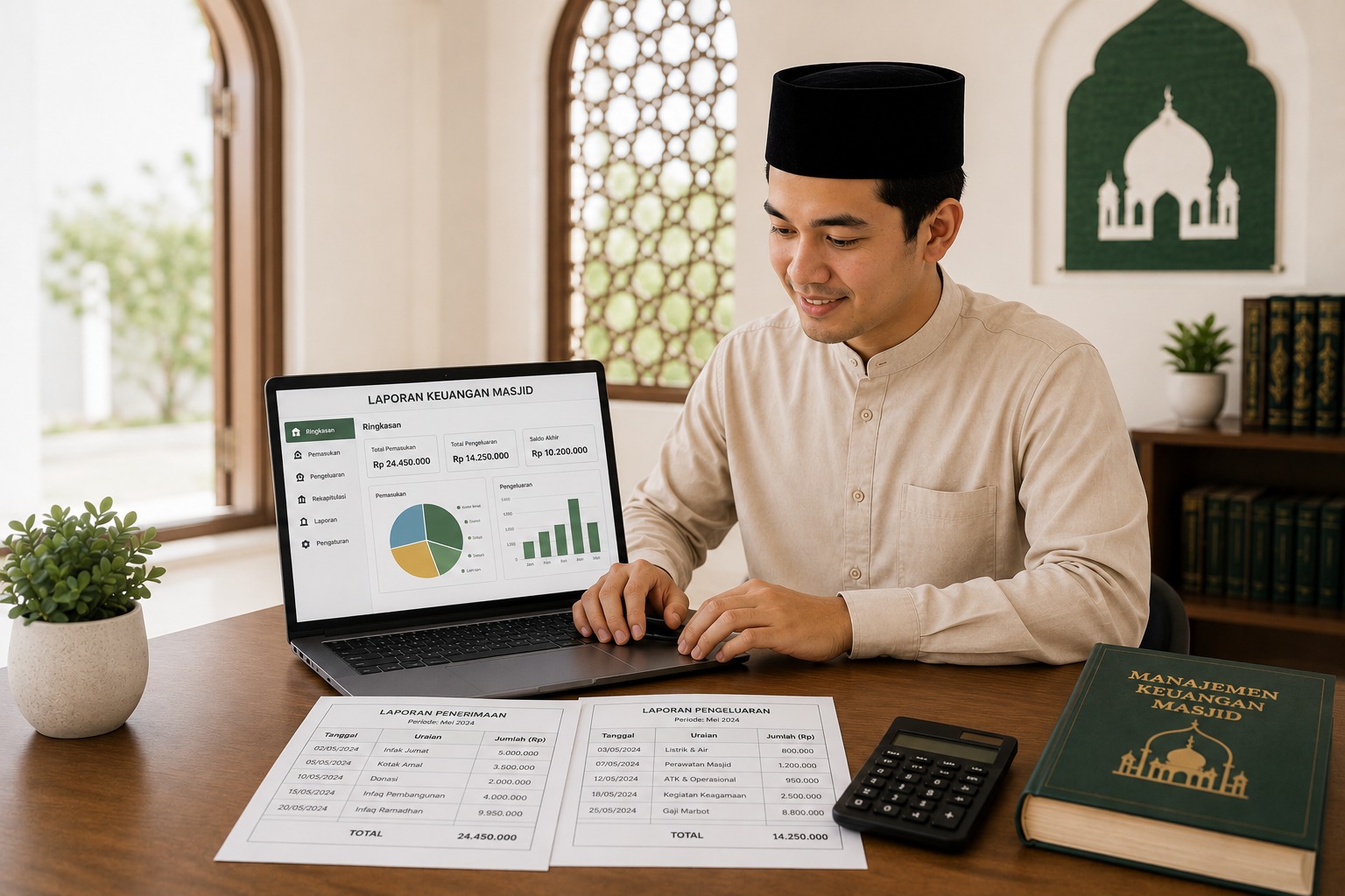 Cara Membuat Laporan Keuangan Masjid dengan Cepat & Mudah