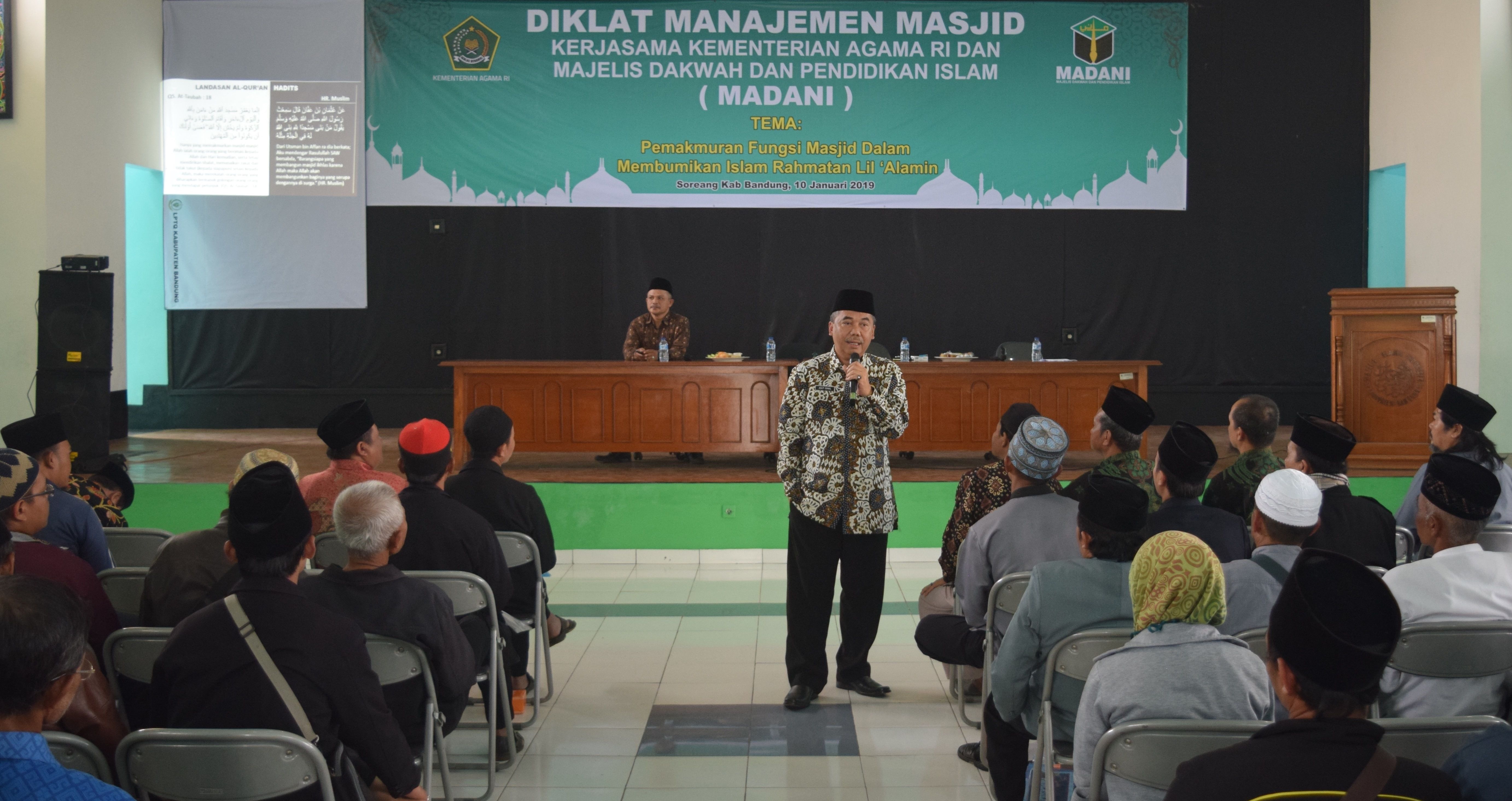 5 Lingkup Manajemen Masjid Dalam Membina dan Menggerakan Potensi Umat