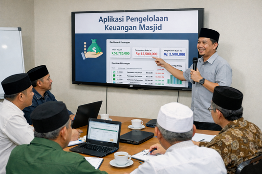 Aplikasi Manajemen Keuangan Masjid dengan Fitur Lengkap