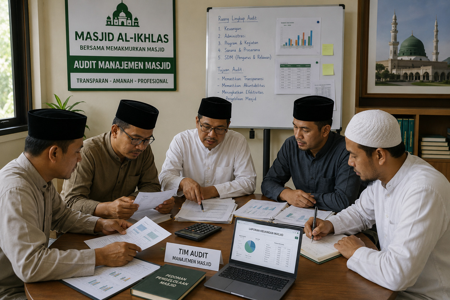 Langkah-Langkah Pelaksanaan Audit Masjid yang Menyeluruh