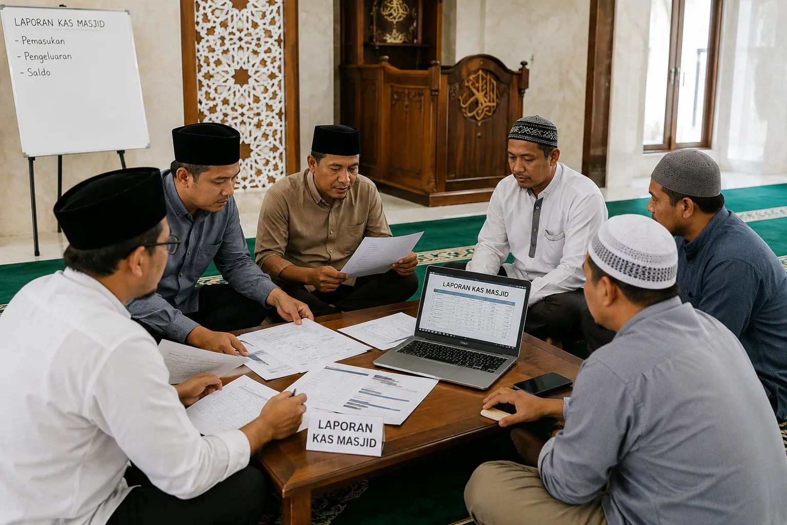 Kas Masjid dan Laporan Keuangannya