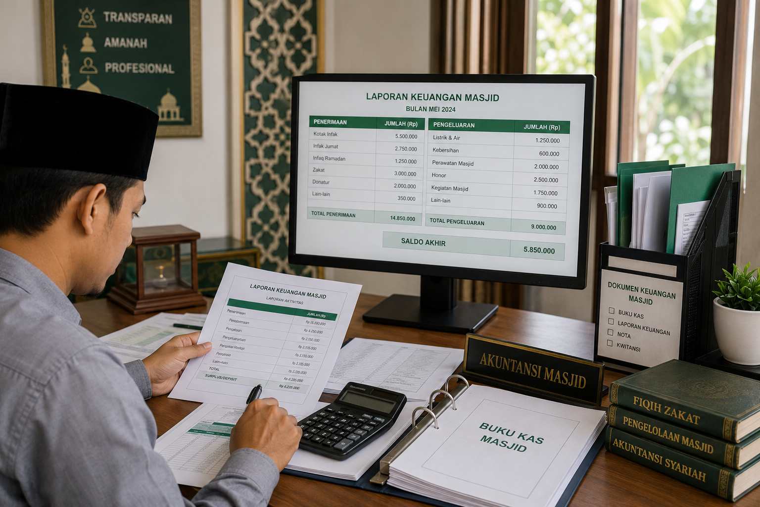 Aplikasi Kas Masjid Modern untuk Transaksi Digital
