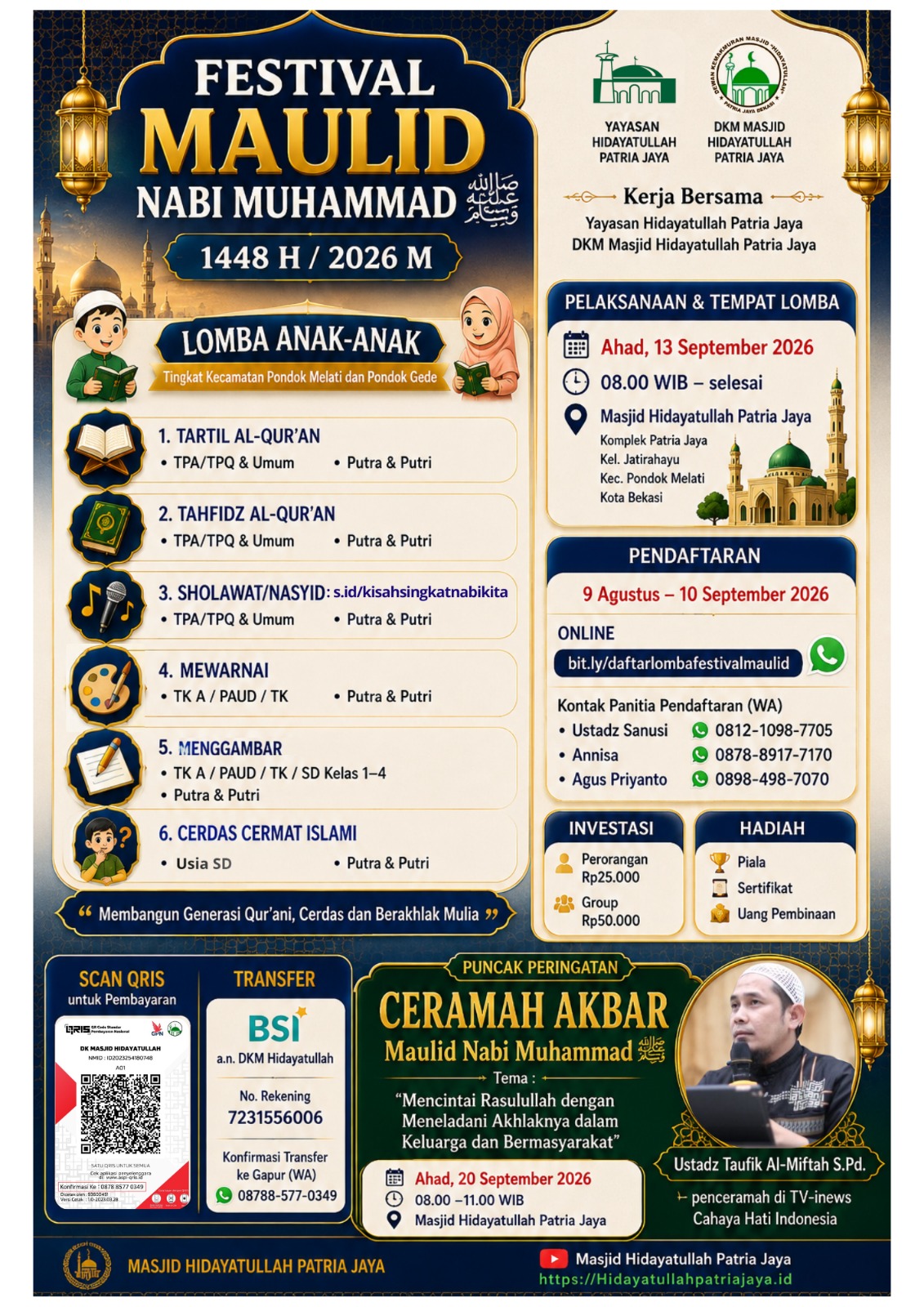 FESTIVAL MAULUD NABI MUHAMMAD SAW