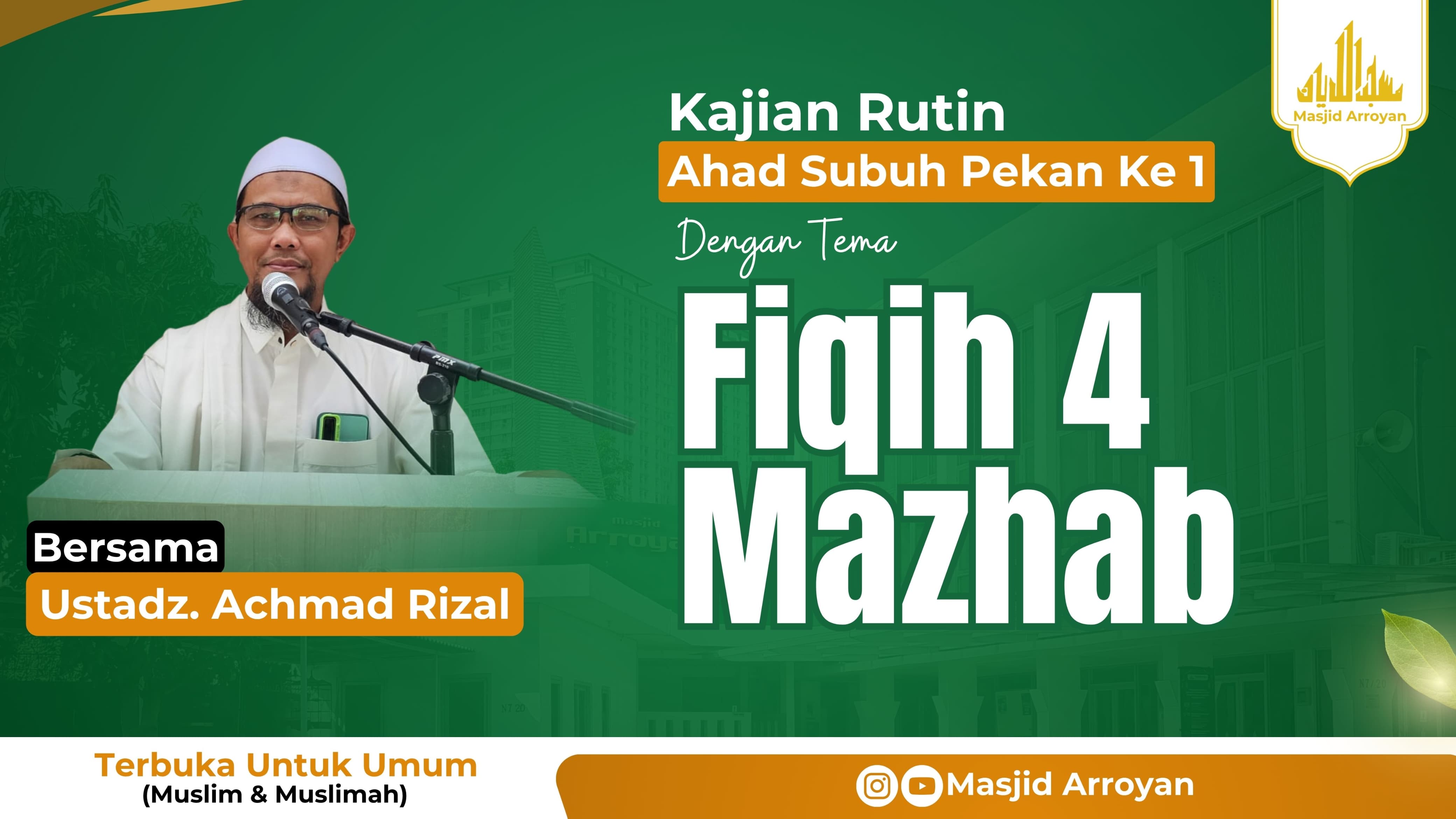 Kajian Ahad Subuh Pekan Pertama