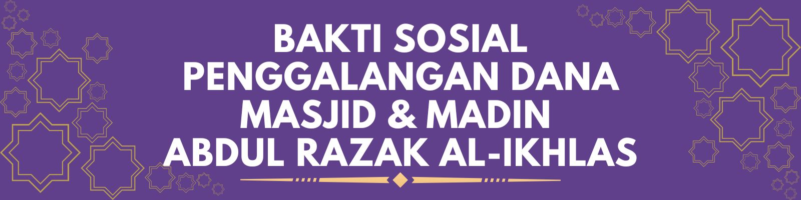 BAKTI SOSIAL PENGGALANGAN DANA 28 SEPTEMBER 2025
