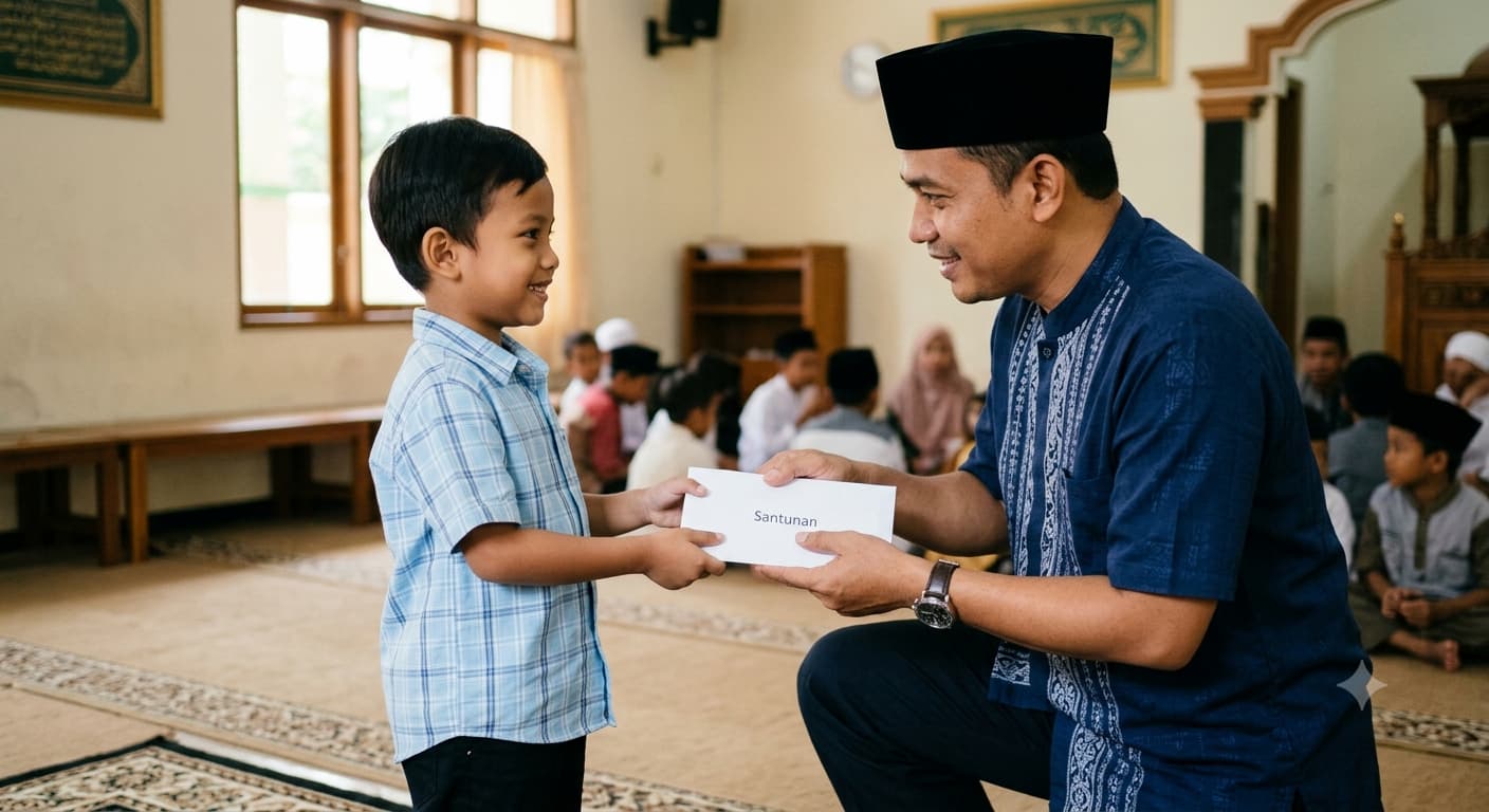 Penyaluran Dana Ke anak Yatim