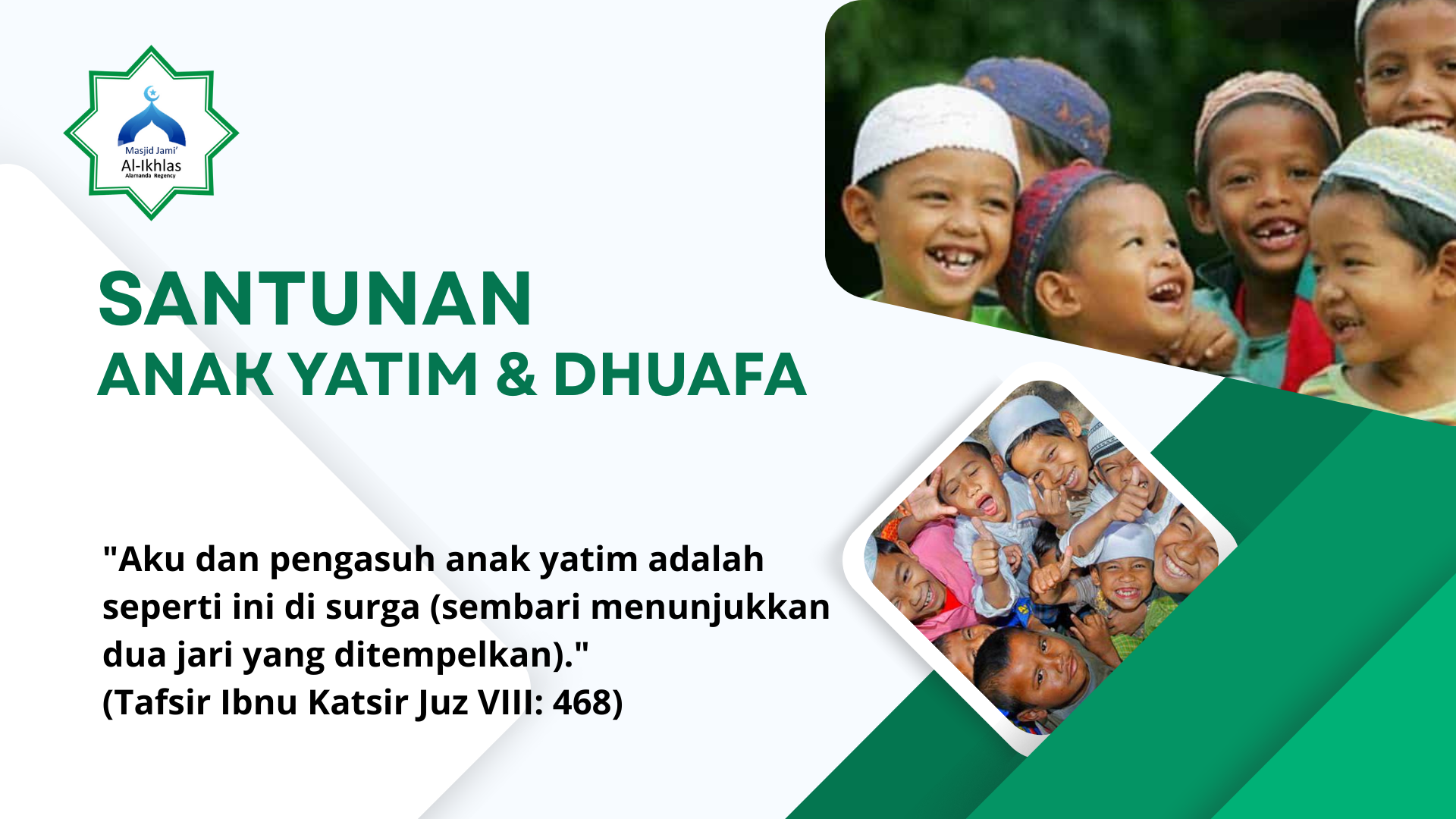 Santunan Anak Yatim dan Kaum Dhuafa
