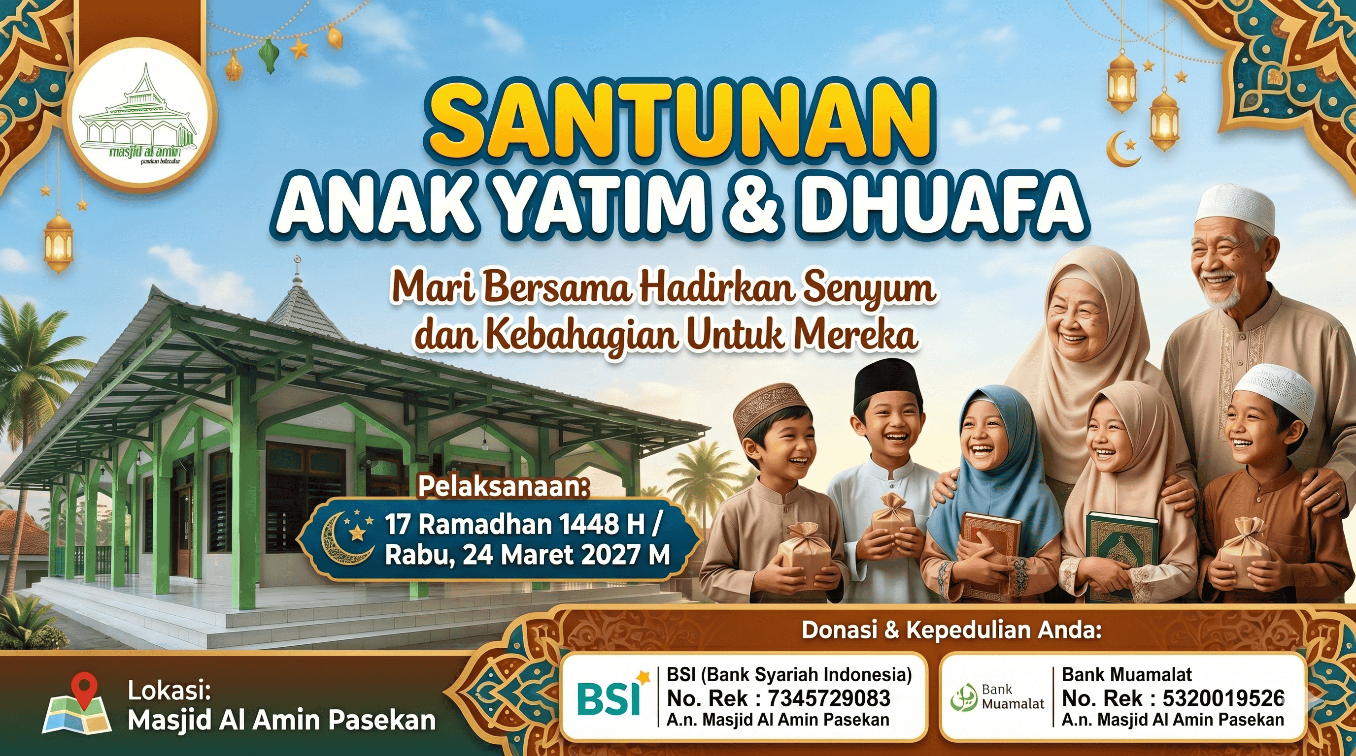 SANTUNAN YATIM & DHUAFA