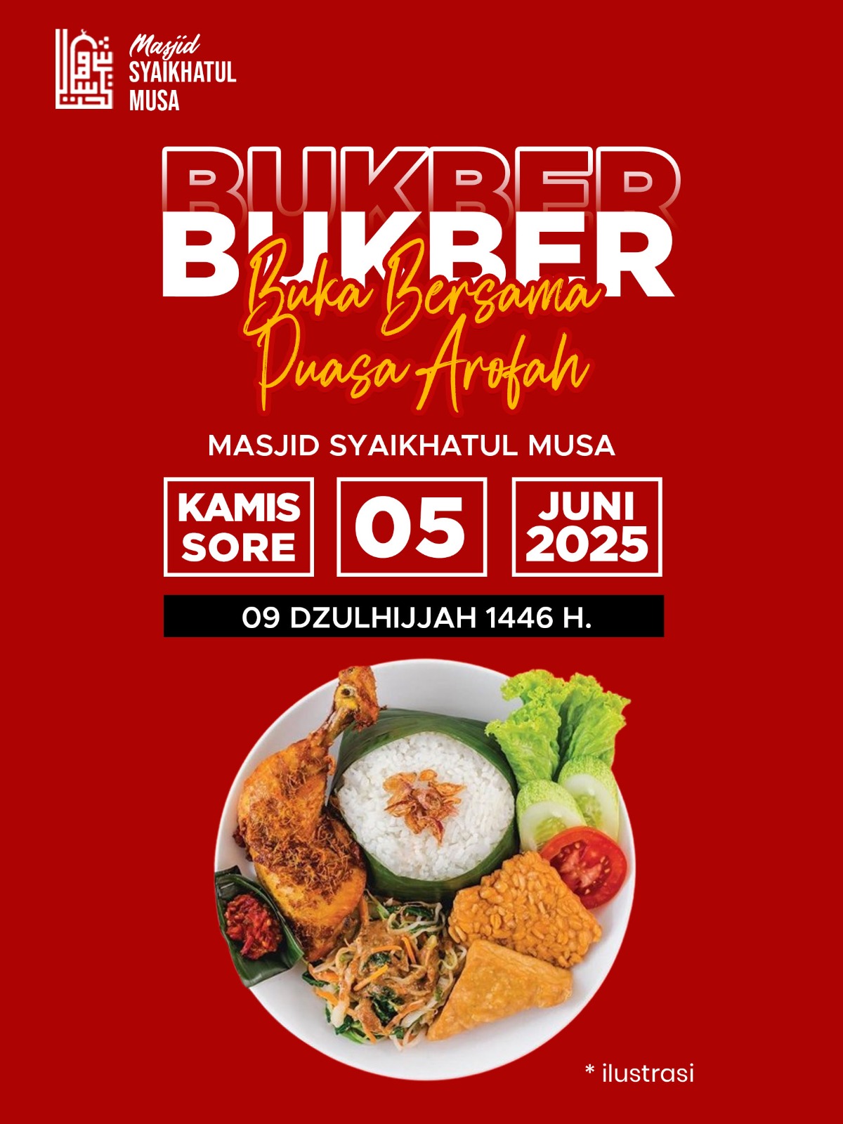 Buka Bersama Puasa Arofah 1446H