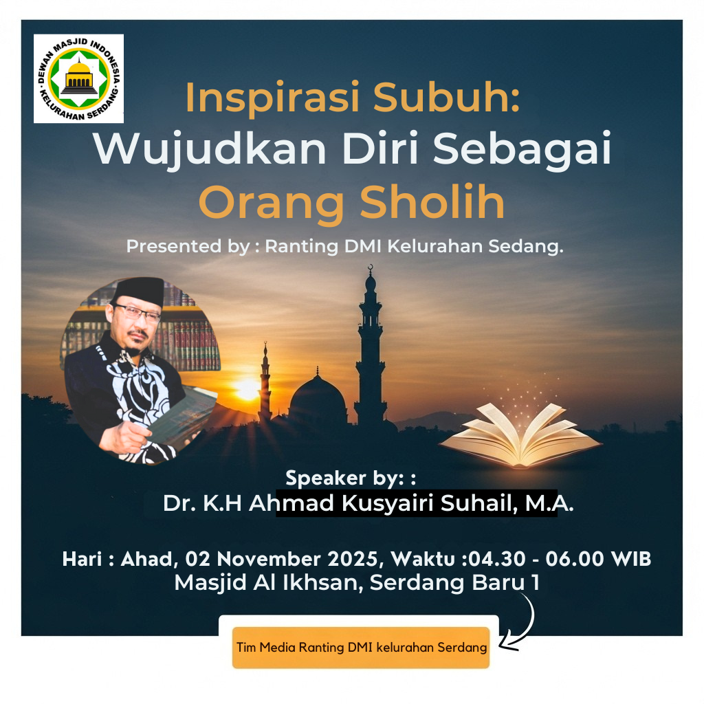 Kajian Subuh Putih - Ranting DMI Kelurahan Serdang 