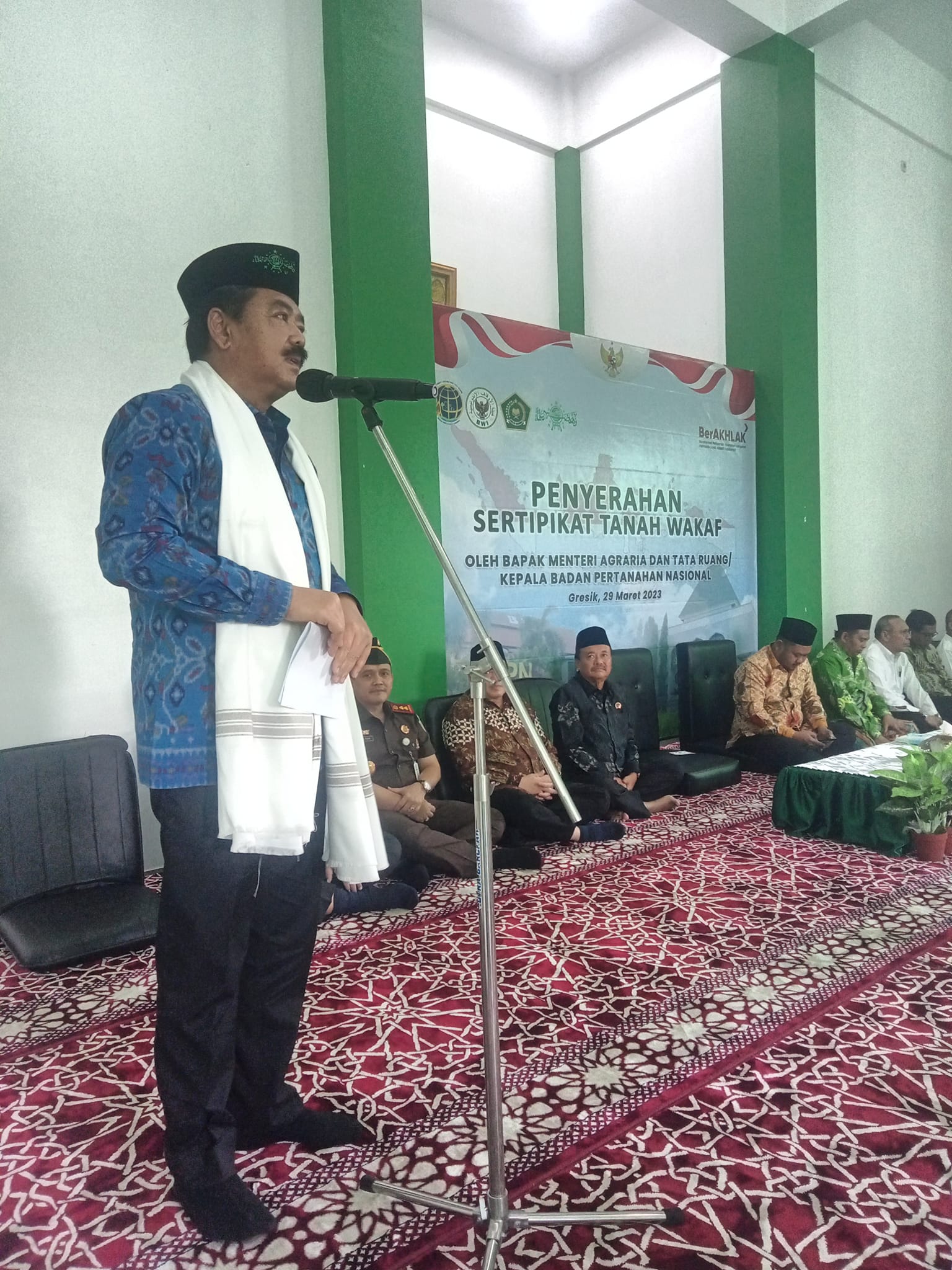 KUNJUNGAN MENTERI AGRARIA KEPALA BPN
