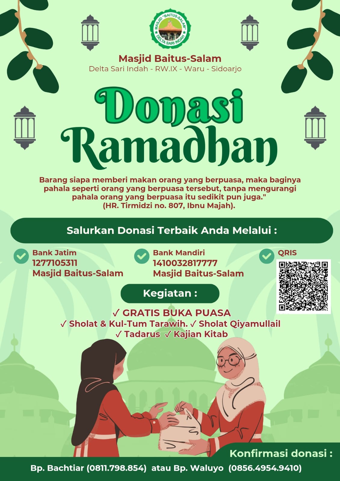 DONASI BULAN RAMADHAN 1447 H