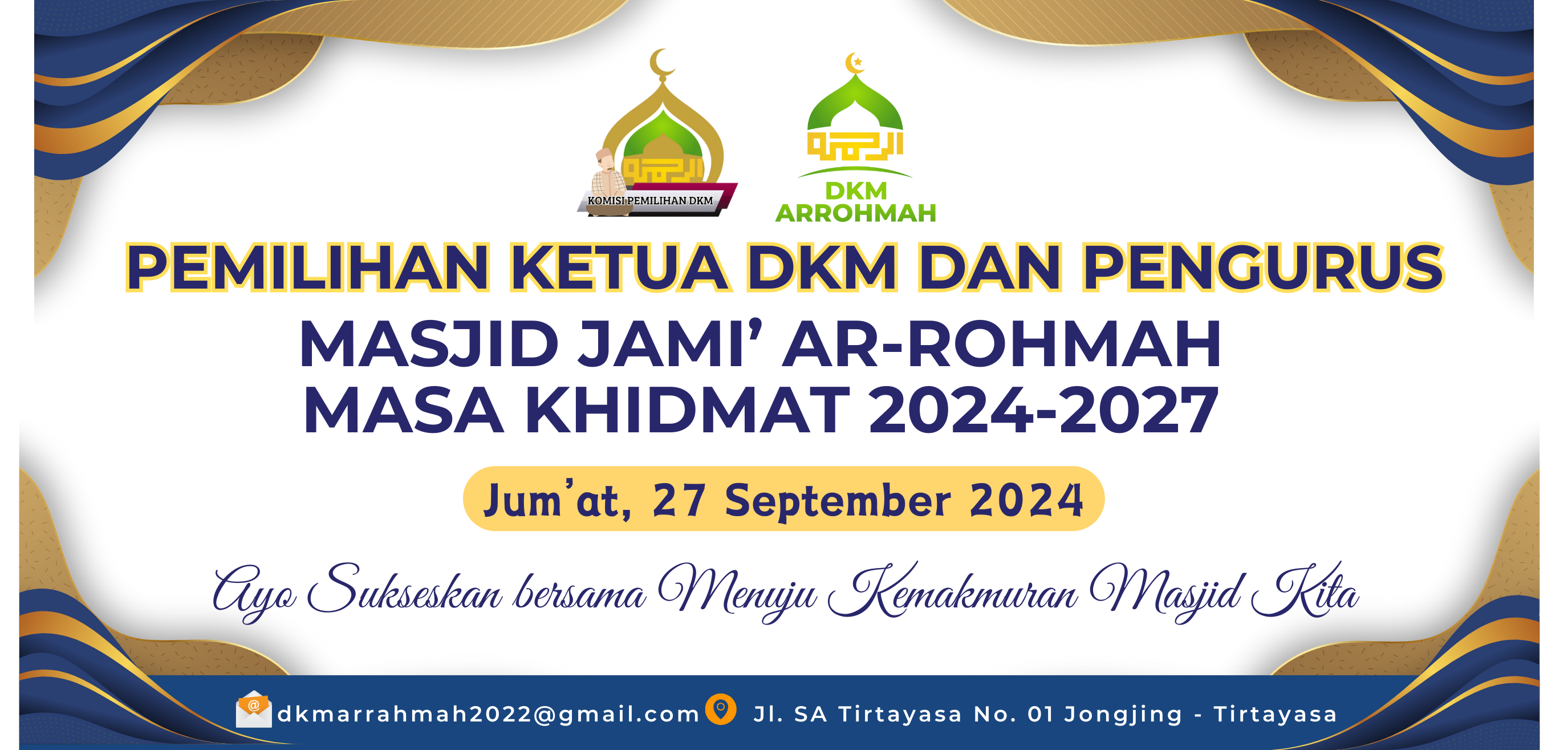 Pemilihan Ketua DKM dan Pengurus