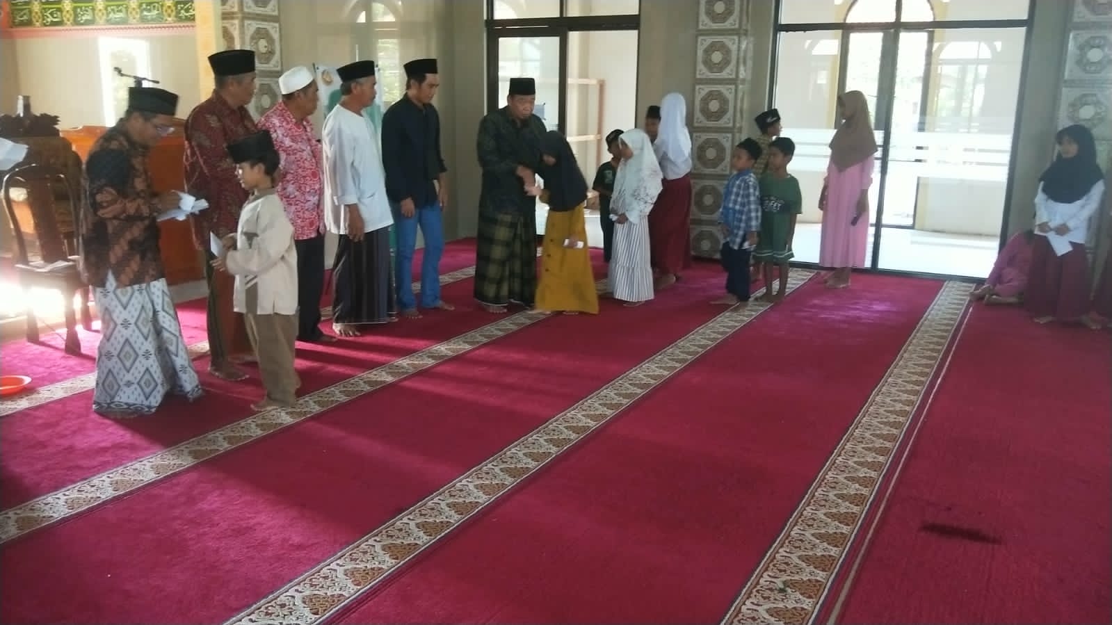 Sarana dan prasarana masjid jami nurul islam