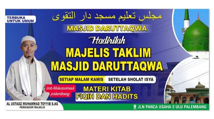 Majelis Taklim Kajian kitab Bulughul Marom & Kitab Bidayatul Hidayah
