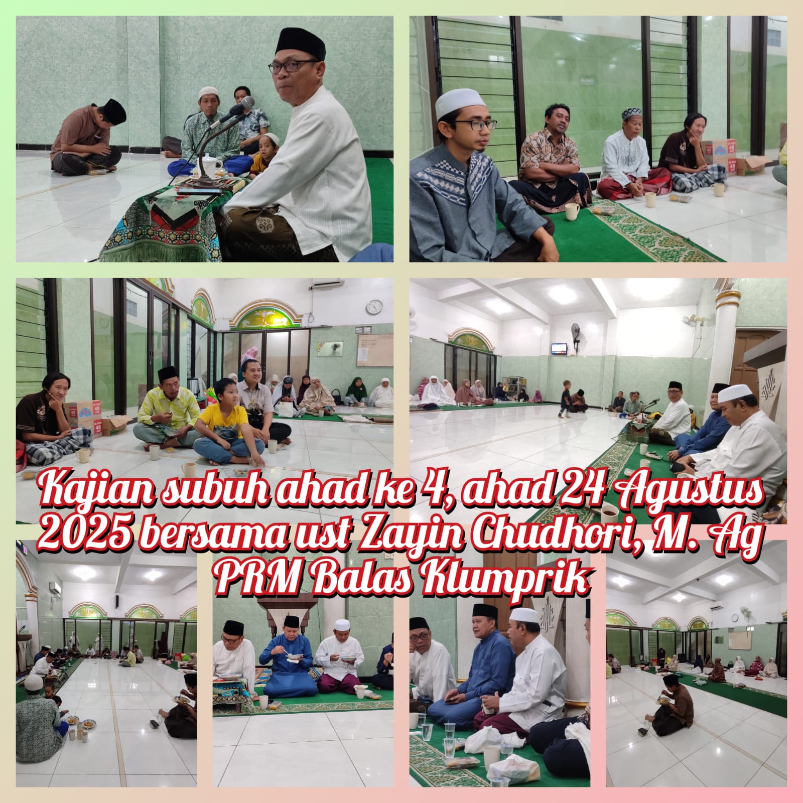 Kajian ahad ke-4 Ahad, 24 Agustus 2025