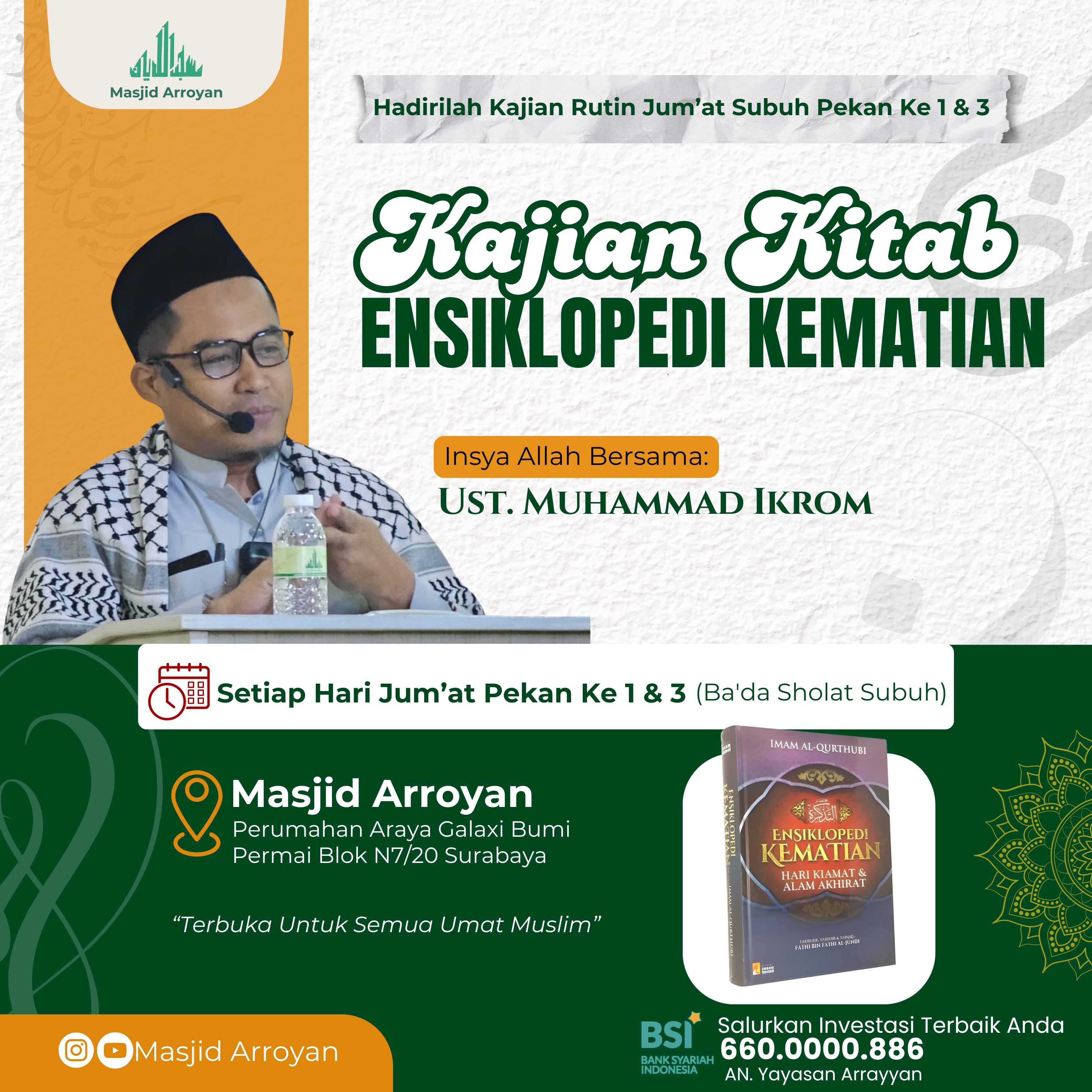 Kajian Ahad Subuh Pekan ke 1&3