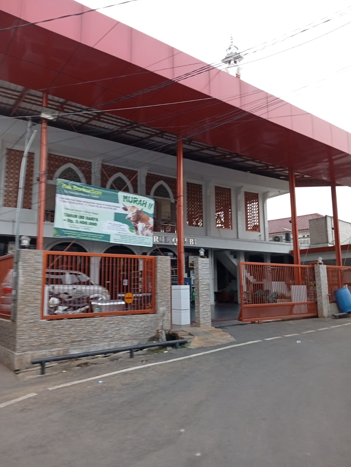 Masjid Nurul Qalbi Sakinah - dari Selatan
