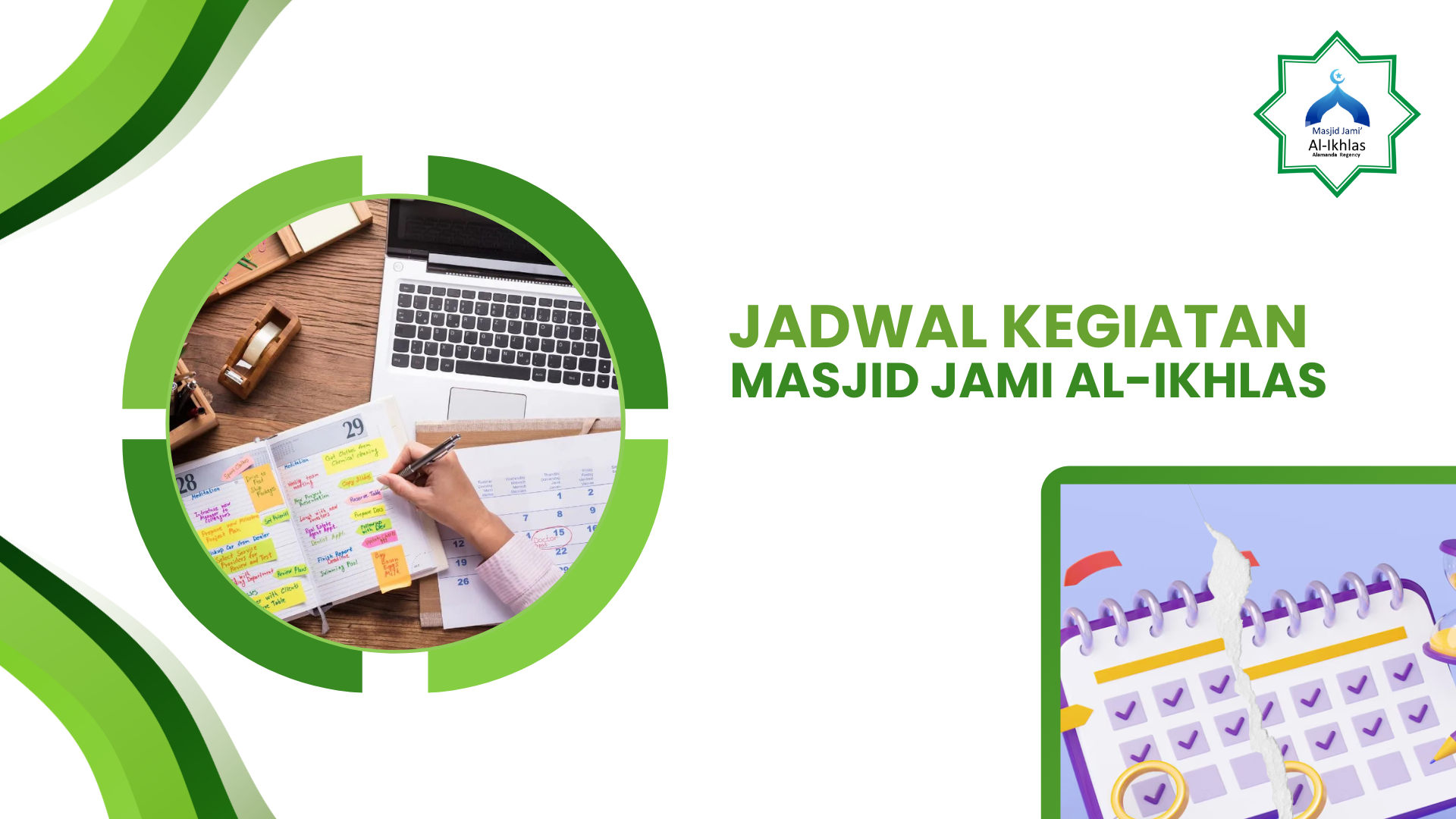 Jadwal Kegiatan Masjid 