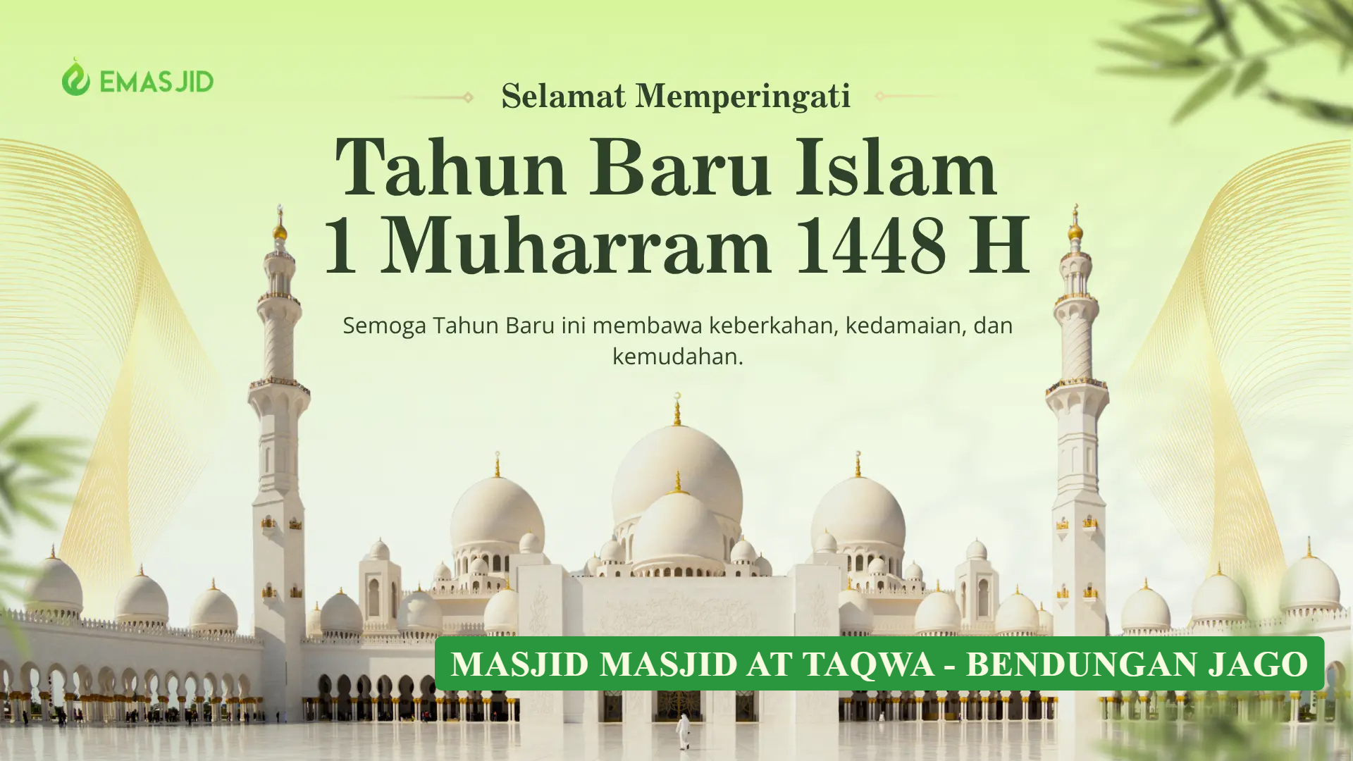 Masjid At Taqwa - Bendungan Jago